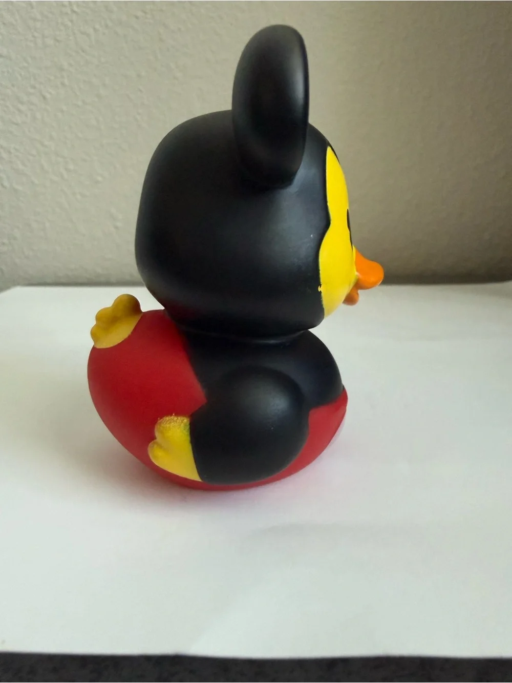 Disney Mickey Mouse Rubber Duck Just Play Bath Toy Collectible 2.75” Official